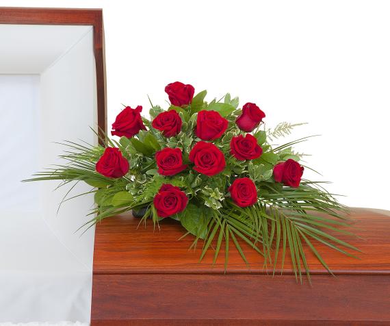 Simply Stated Casket Spray