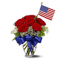 Star Spangled Roses Bouquet