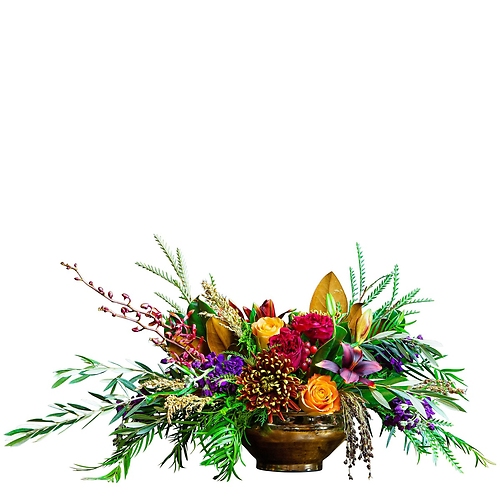 Autumn Amber Premium Centerpiece